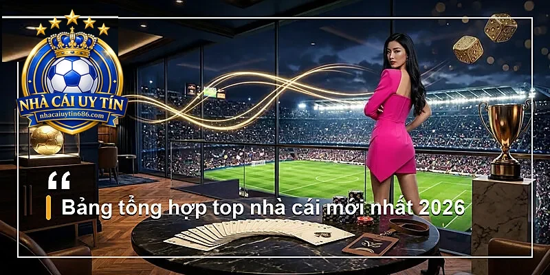 Bảng tổng hợp top nhà cái mới nhất 2026