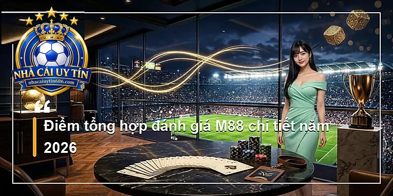 Điểm tổng hợp đánh giá M88 chi tiết năm 2026