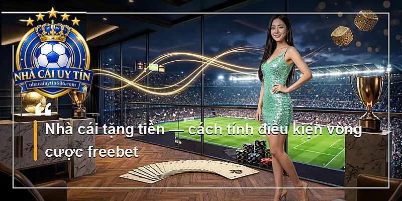 Nhà cái tặng tiền — cách tính điều kiện vòng cược freebet