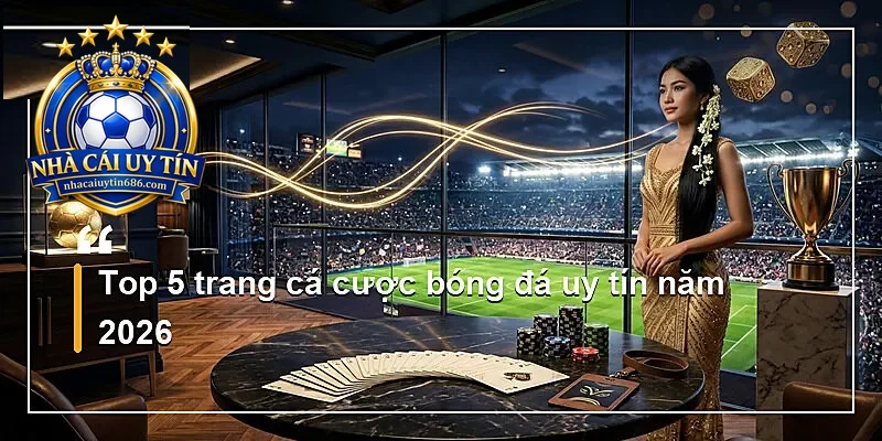 Top 5 trang cá cược bóng đá uy tín năm 2026