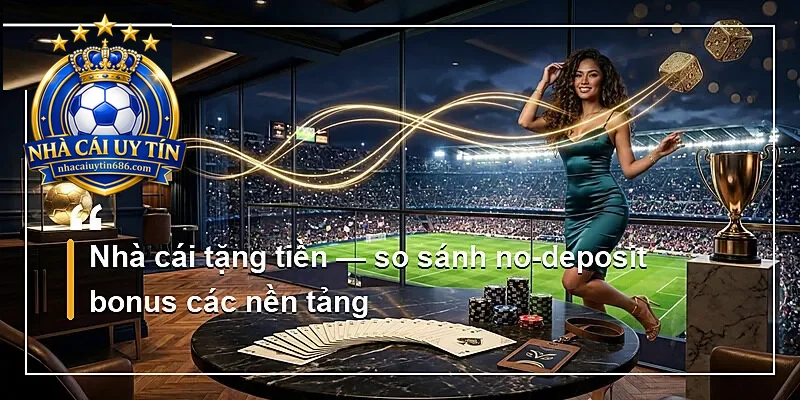 Nhà cái tặng tiền — so sánh no-deposit bonus các nền tảng