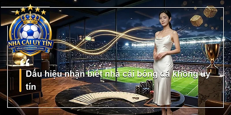 Dấu hiệu nhận biết nhà cái bóng đá không uy tín
