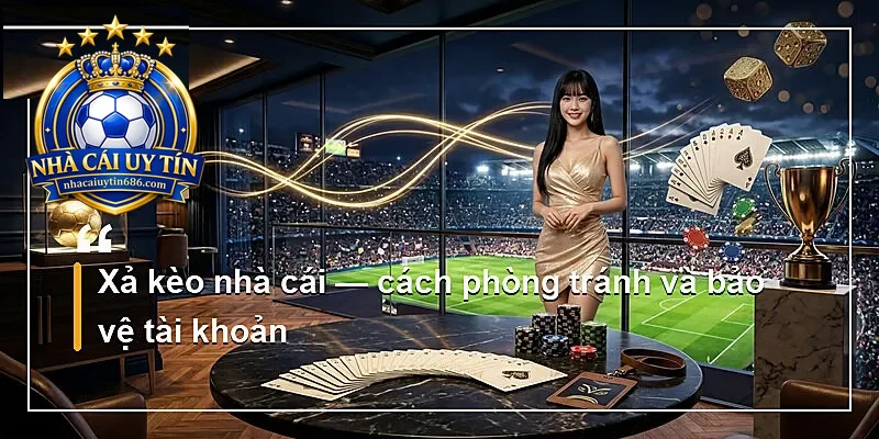 Xả kèo nhà cái — cách phòng tránh và bảo vệ tài khoản