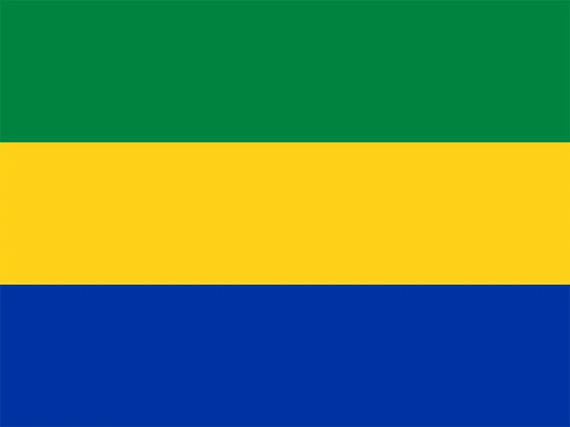Flag-Gabon